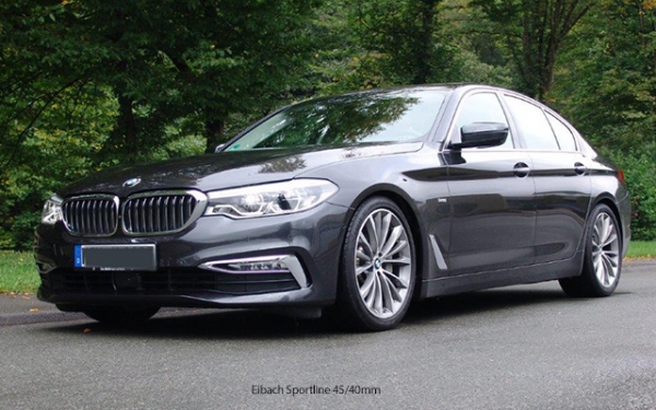 BMW 5 Limousine (G30) mit Eibach Sportline Federn E21-20-022-01-22
